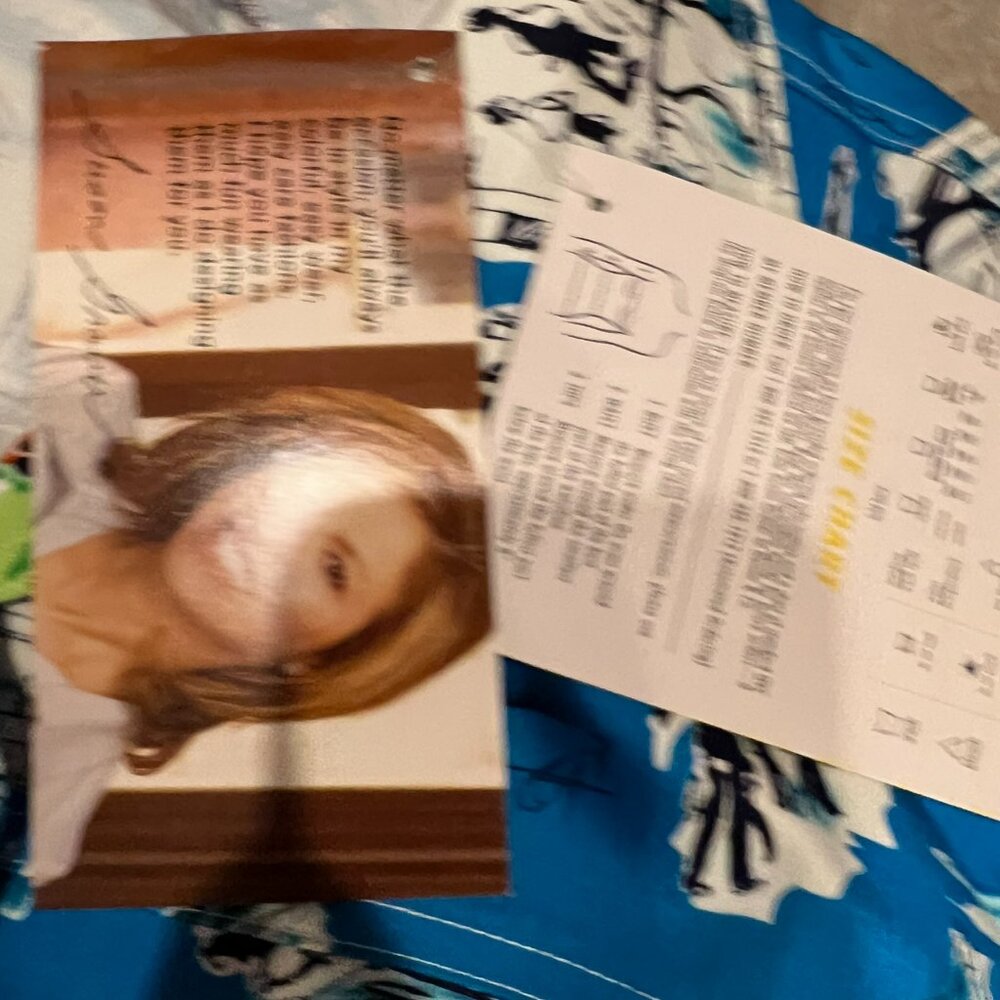 Susan Graver Women Blue Pink Tropical City Scape Collar Blouse Jacket 8 BE - Picture 4 of 9